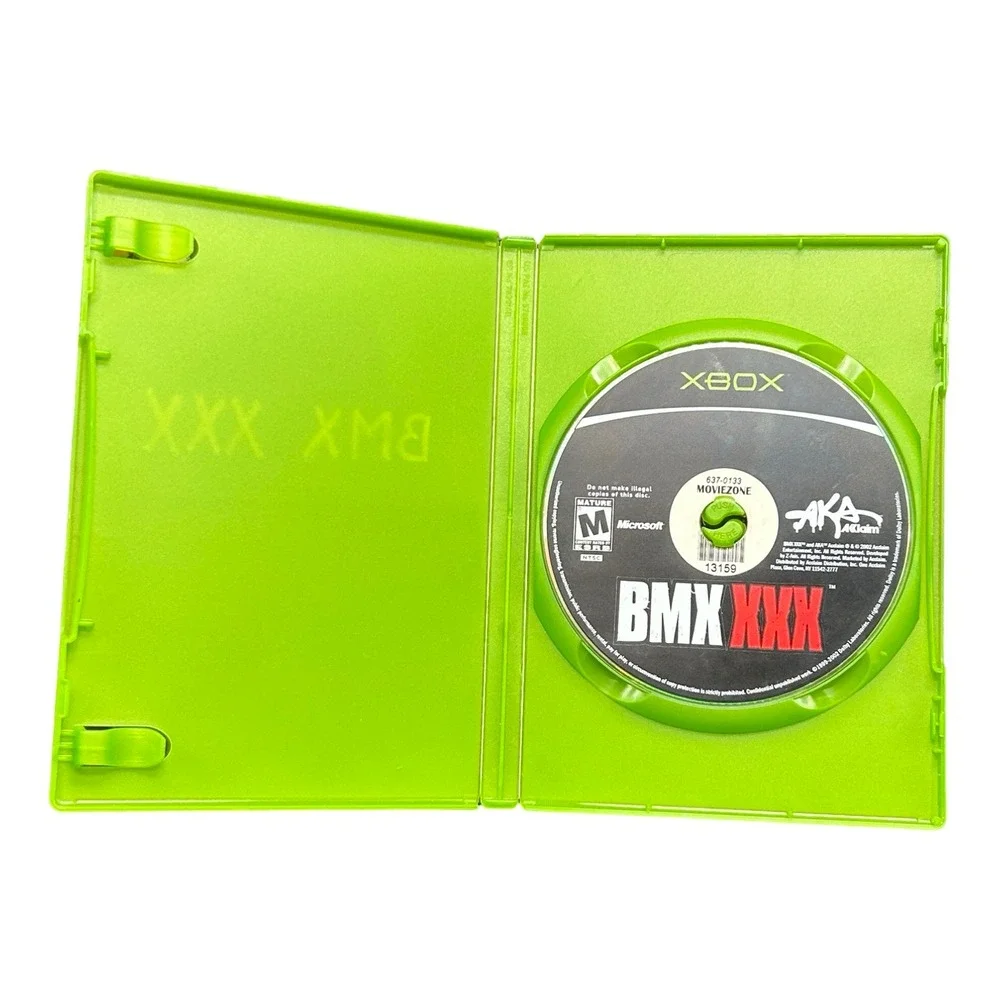 BMX XXX Microsoft Xbox 2002 Acclaim Game Disc M Rated NTSC Replacement Case